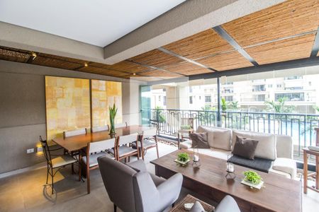 Sala  de apartamento à venda com 2 quartos, 141m² em Alphaville Conde Ii, Barueri