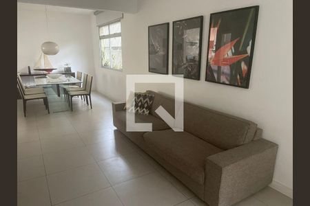 Sala  de apartamento à venda com 4 quartos, 160m² em Santo Antônio, Belo Horizonte