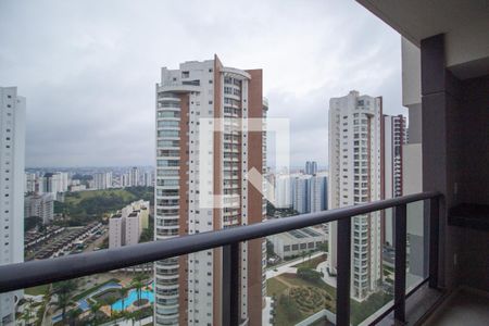 Varanda da Sala de apartamento para alugar com 2 quartos, 62m² em Parque Campolim, Sorocaba