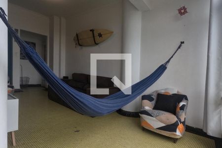 Sala de apartamento para alugar com 1 quarto, 91m² em Boqueirão, Santos