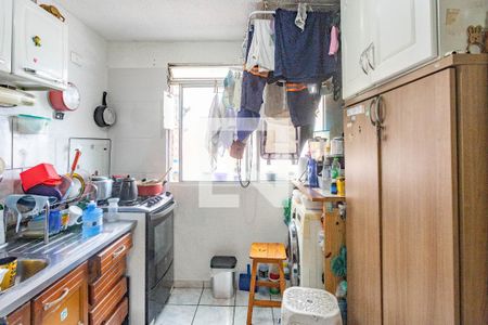Sala / cozinha  de apartamento para alugar com 2 quartos, 45m² em Conceição, Diadema