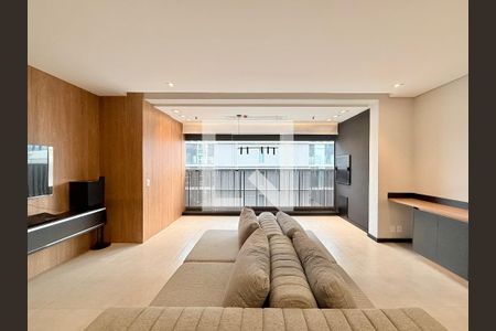 Sala de apartamento para alugar com 2 quartos, 78m² em Jardim das Acacias, São Paulo