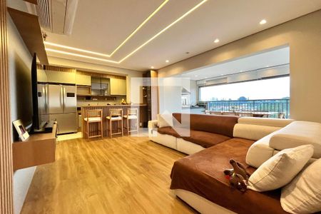 Sala de apartamento para alugar com 3 quartos, 119m² em Jardim Prudência, São Paulo