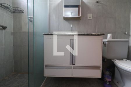 Banheiro da Suíte de apartamento para alugar com 2 quartos, 80m² em Residencial E Comercial Palmares, Ribeirão Preto