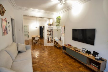 Sala de apartamento para alugar com 3 quartos, 120m² em Tijuca, Rio de Janeiro