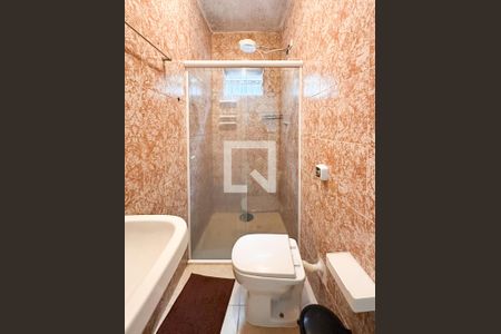 Banheiro Social de casa para alugar com 1 quarto, 80m² em Vila Tupi, São Bernardo do Campo