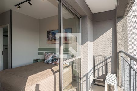Varanda do Quarto de kitnet/studio à venda com 1 quarto, 22m² em República, São Paulo