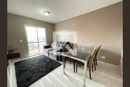 Sala de apartamento à venda com 2 quartos, 71m² em Vila Indiana, São Paulo