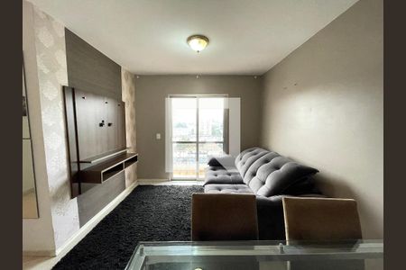 Sala de apartamento à venda com 2 quartos, 71m² em Vila Indiana, São Paulo