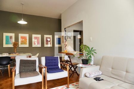 Sala de apartamento à venda com 3 quartos, 100m² em Serra, Belo Horizonte