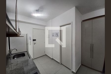 Cozinha de kitnet/studio para alugar com 1 quarto, 27m² em Centro Histórico de São Paulo, São Paulo