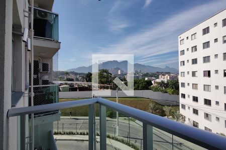 Varanda de apartamento para alugar com 2 quartos, 48m² em Pechincha, Rio de Janeiro