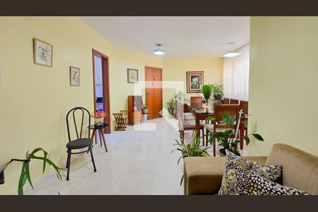 Sala de apartamento à venda com 3 quartos, 86m² em Nova Floresta, Belo Horizonte