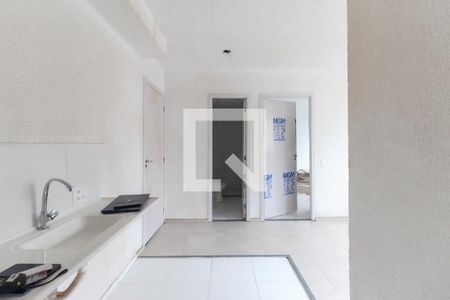 Cozinha de apartamento à venda com 2 quartos, 31m² em Vila Progresso (zona Leste), São Paulo