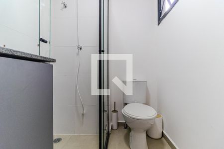 Banheiro de kitnet/studio para alugar com 1 quarto, 25m² em Campos Elíseos, São Paulo