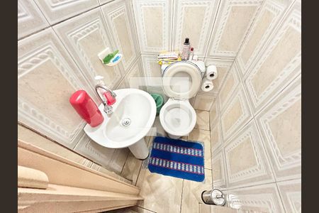 Banheiro de serviço de casa à venda com 4 quartos, 80m² em Jardim Santa Cruz (zona Norte), São Paulo