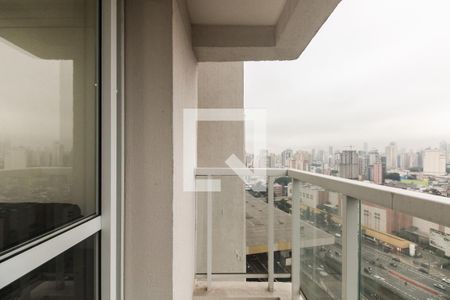 Varanda  de apartamento para alugar com 1 quarto, 38m² em Tatuapé, São Paulo