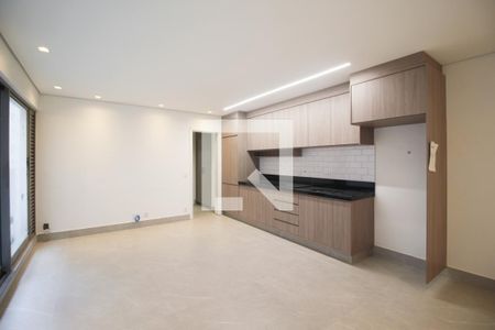 Sala de apartamento para alugar com 2 quartos, 68m² em Indianópolis, São Paulo