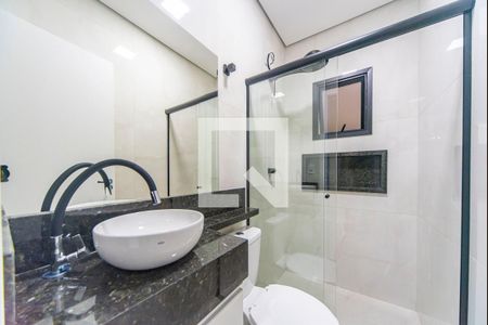 Banheiro  de apartamento para alugar com 3 quartos, 100m² em Jardim Santo Antônio, Santo André