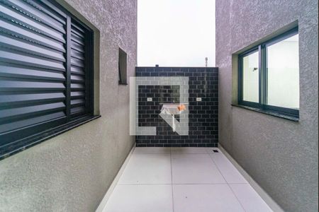Vista da Sala de apartamento para alugar com 3 quartos, 100m² em Jardim Santo Antônio, Santo André