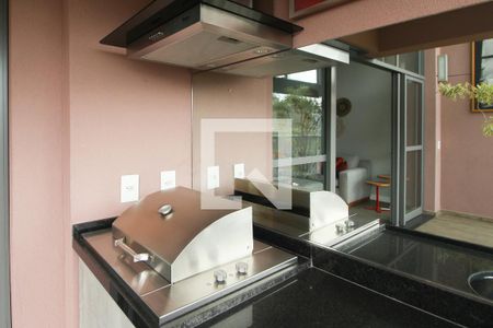 Varanda da Sala de apartamento à venda com 1 quarto, 69m² em Moema, São Paulo