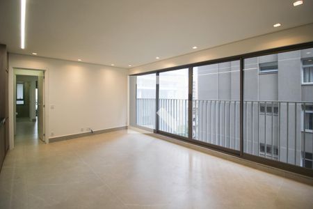 Sala de apartamento para alugar com 2 quartos, 67m² em Indianópolis, São Paulo