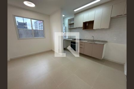 Sala/cozinha de apartamento para alugar com 2 quartos, 34m² em Santana, São Paulo