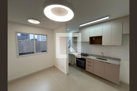 Sala/cozinha de apartamento para alugar com 2 quartos, 34m² em Santana, São Paulo
