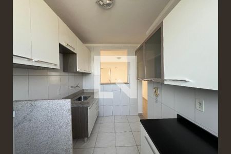 Cozinha e Área de Serviço de apartamento à venda com 2 quartos, 52m² em Castelo, Belo Horizonte