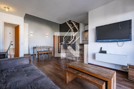 Sala/Cozinha de apartamento para alugar com 2 quartos, 78m² em Sumarezinho, São Paulo