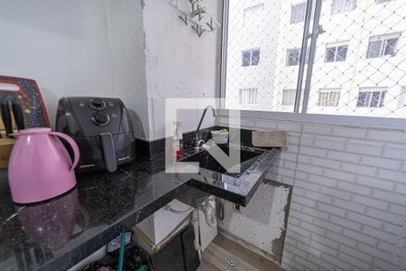 Cozinha e Área de Serviço de apartamento à venda com 2 quartos, 41m² em Jardim Belem, São Paulo