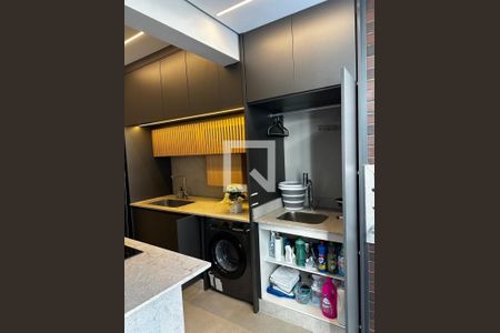Cozinha de apartamento à venda com 2 quartos, 77m² em Swiss Park, Campinas