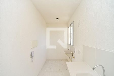 Cozinha e Área de serviço de apartamento para alugar com 2 quartos, 42m² em Santa Rosa de Lima, Porto Alegre