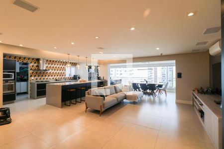 Sala de apartamento à venda com 4 quartos, 198m² em Cerâmica, São Caetano do Sul