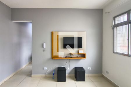 Sala de apartamento para alugar com 1 quarto, 45m² em Guilhermina, Praia Grande