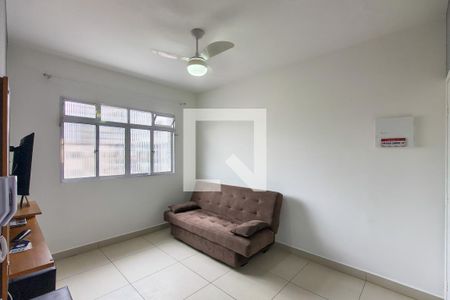 Sala de apartamento para alugar com 1 quarto, 45m² em Guilhermina, Praia Grande