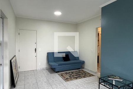 Sala de apartamento para alugar com 1 quarto, 55m² em Macuco, Santos