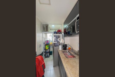 Cozinha e Área de Serviço de apartamento para alugar com 1 quarto, 34m² em Brooklin, São Paulo
