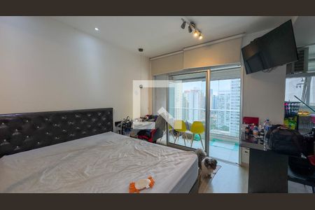 Quarto  de apartamento para alugar com 1 quarto, 34m² em Brooklin, São Paulo