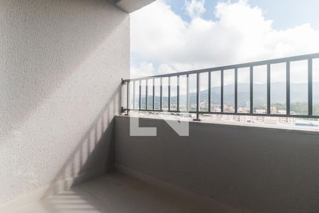 Varanda da Sala de apartamento para alugar com 2 quartos, 50m² em Vila Mogilar, Mogi das Cruzes