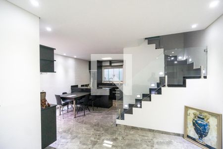 Sala de casa de condomínio à venda com 3 quartos, 118m² em Vila Carrão, São Paulo