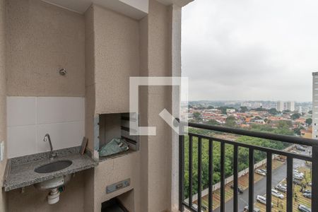Varanda Sala de Estar/Jantar de apartamento para alugar com 2 quartos, 56m² em Jardim do Bosque, Hortolândia