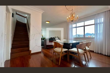 Sala  de apartamento à venda com 4 quartos, 380m² em São Pedro, Belo Horizonte
