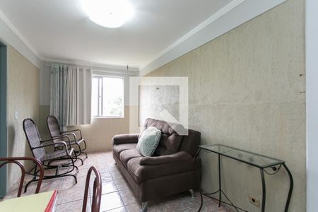 Sala  de apartamento para alugar com 2 quartos, 48m² em Conjunto Habitacional Fazenda do Carmo, São Paulo