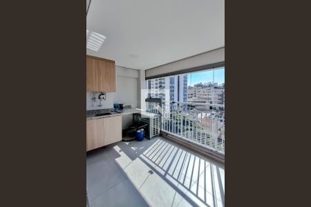 Varanda da Sala de apartamento para alugar com 2 quartos, 72m² em Vila Mariana, São Paulo