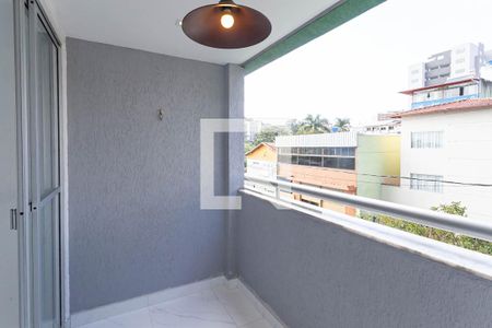 Varanda da sala  de apartamento para alugar com 3 quartos, 70m² em São Francisco, Belo Horizonte