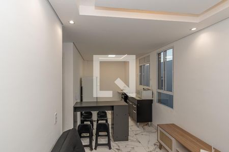 Sala de Estar/Jantar  de apartamento para alugar com 2 quartos, 38m² em Parque Orestes Ongaro, Sumaré