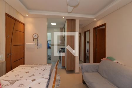 Sala de apartamento para alugar com 2 quartos, 97m² em Vila Apiai, Santo André