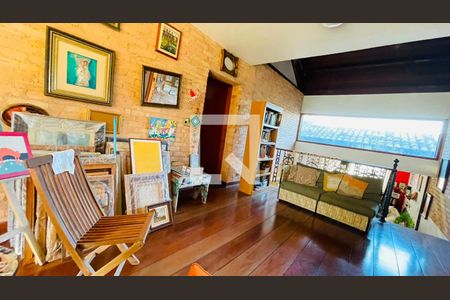 Sala de casa de condomínio para alugar com 5 quartos, 750m² em Granja Viana Ii, Cotia