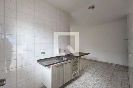 Cozinha de casa para alugar com 1 quarto, 56m² em Cidade das Crianças, Praia Grande